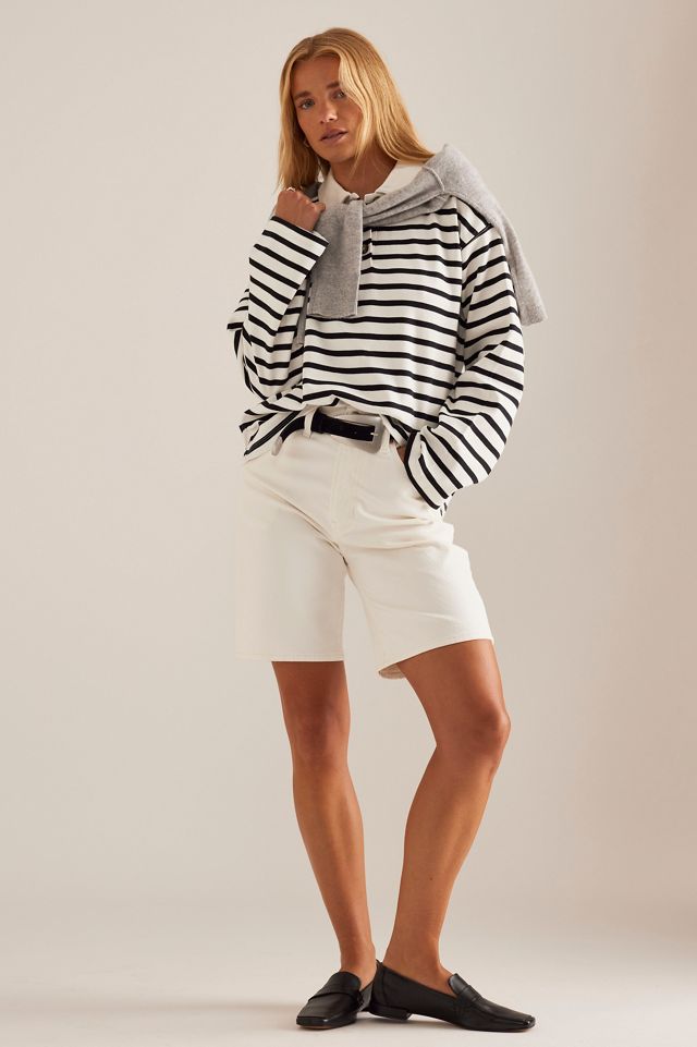 Selected Femme Wada Streifen Poloshirt #2