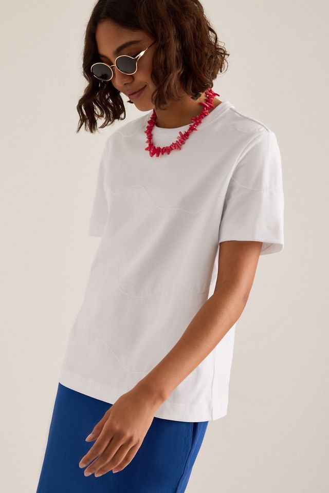 Selected Mila Embroidered T-Shirt #2