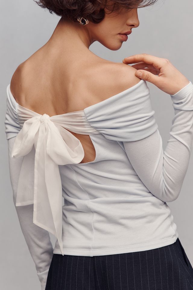 ASTR The Label Margie Off-Shoulder Top #2