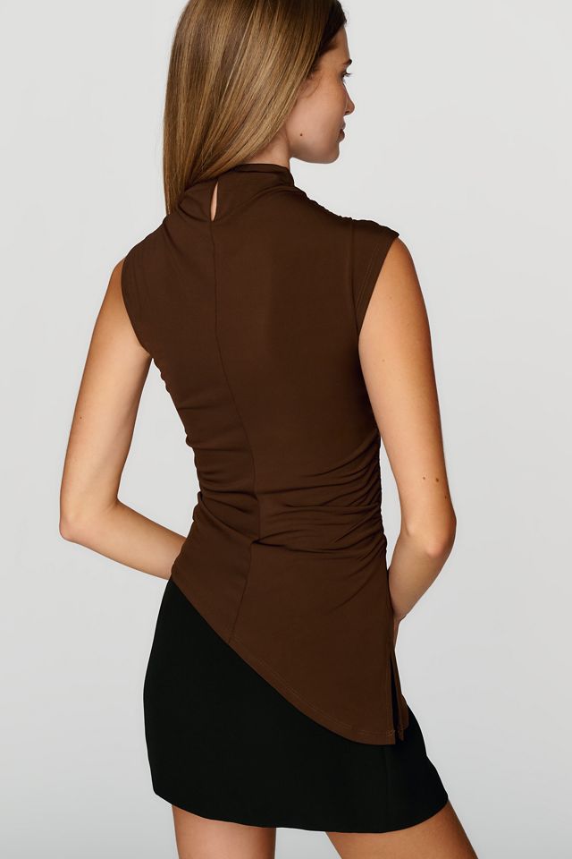ASTR The Label Mindy Mock Neck Sleeveless Top #1