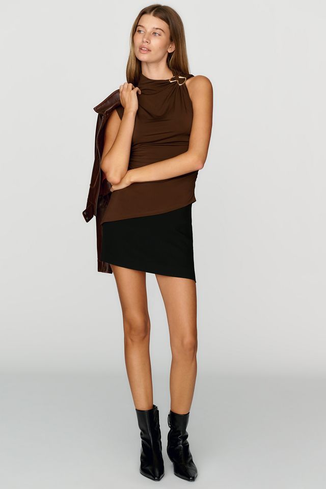 ASTR The Label Mindy Mock Neck Sleeveless Top #3
