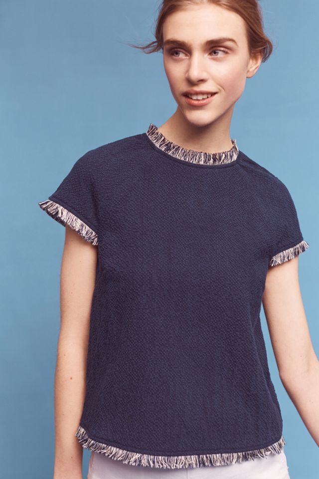 T-shirt en denim effiloché #2