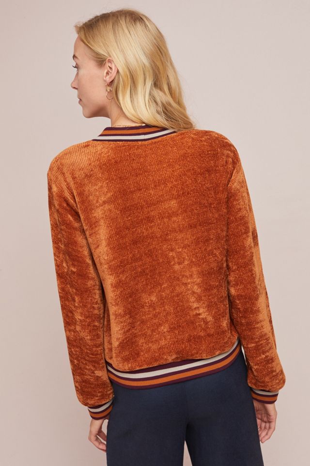 Sporty Chenille Pullover #1