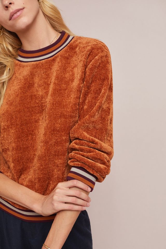 Sporty Chenille Pullover #2
