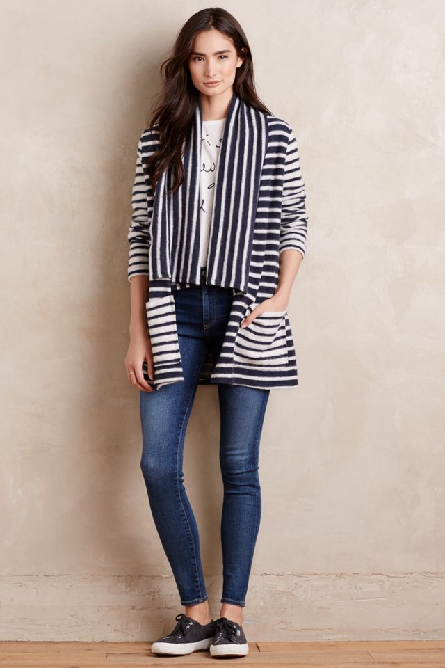Skipper Stripe Cardi #2