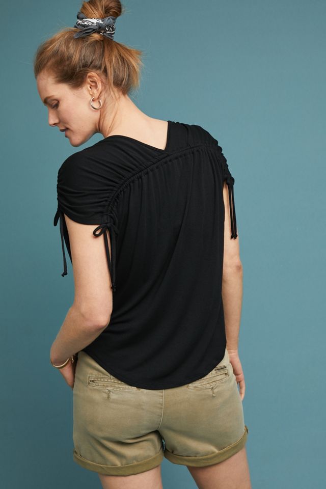 Casual Drawstring Tee #1