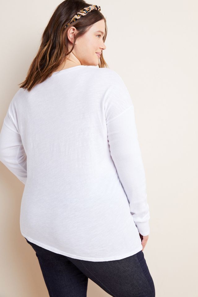 Paula Seamed Asymmetrical Tee #5