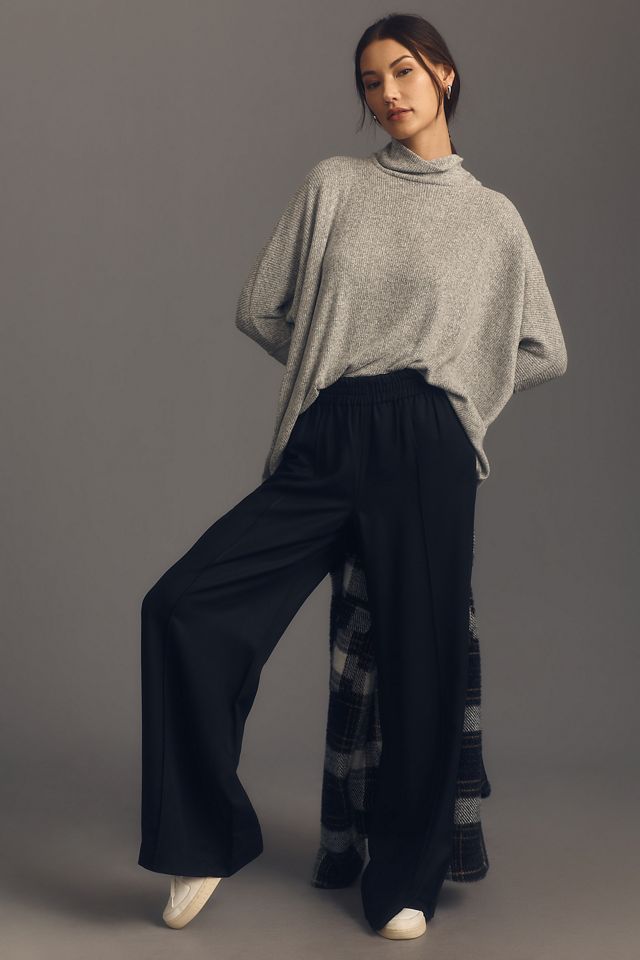 Amadi Cowl Neck Poncho Sweater #2