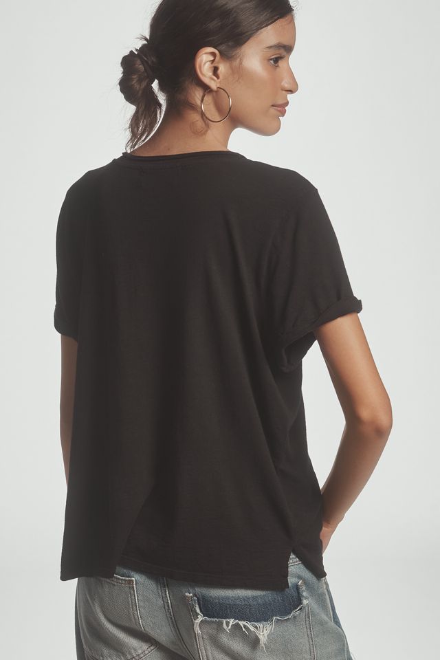 The Quinn Short-Sleeve V-Neck Tee by Pilcro #1