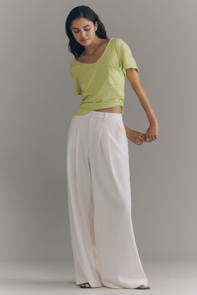 Pilcro Quinn Drapey V-Neck Tee #2