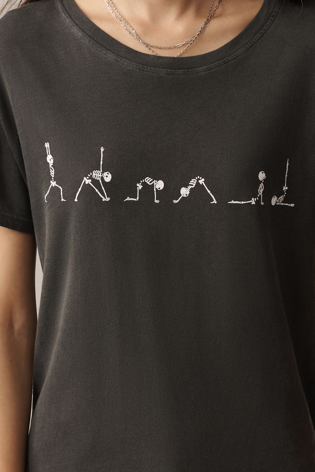 Self Contrast Skeleton Tee #1