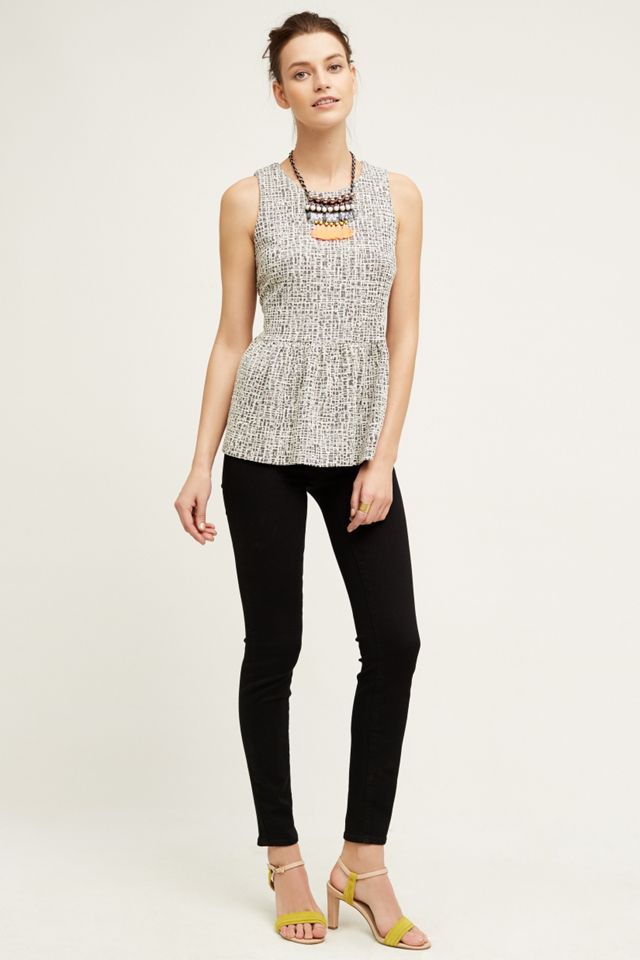 Evelina Peplum Tank #2
