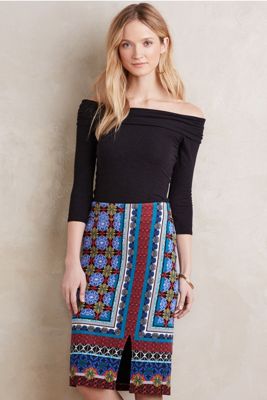 Off-the-Shoulder Cowl Tee