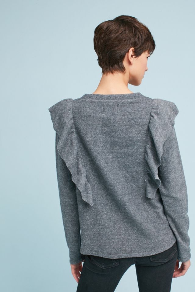 McGuire Ruffled Crew Neck Top #2