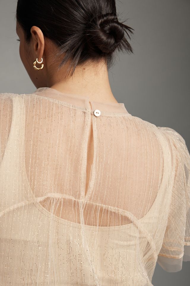 Sarah Hann Jody Sheer Top #4