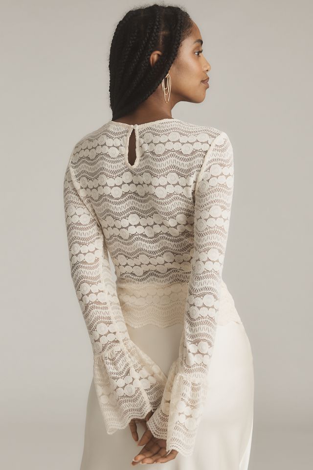 Sarah Hann Joslyn Lace Top #1