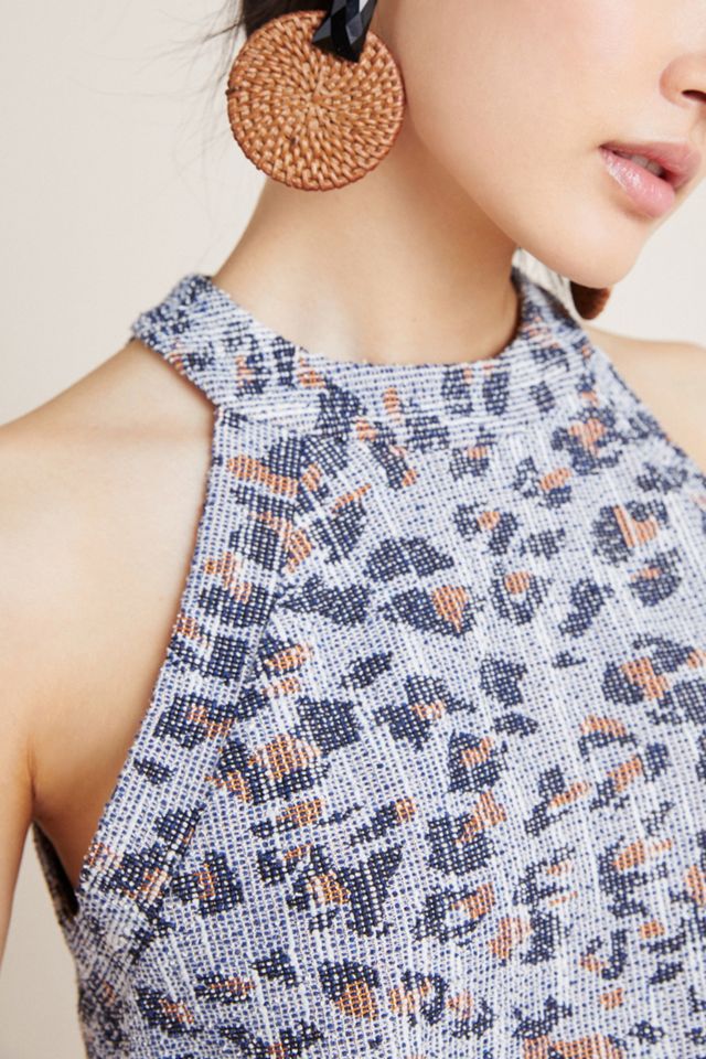 Cary Leopard Sleeveless Top #4