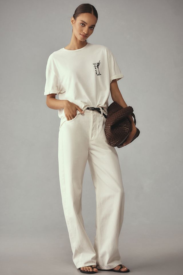 By Anthropologie Cin Cin Martini Graphic Tee #2