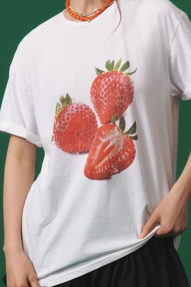 By Anthropologie Three Strawberries Tee #2