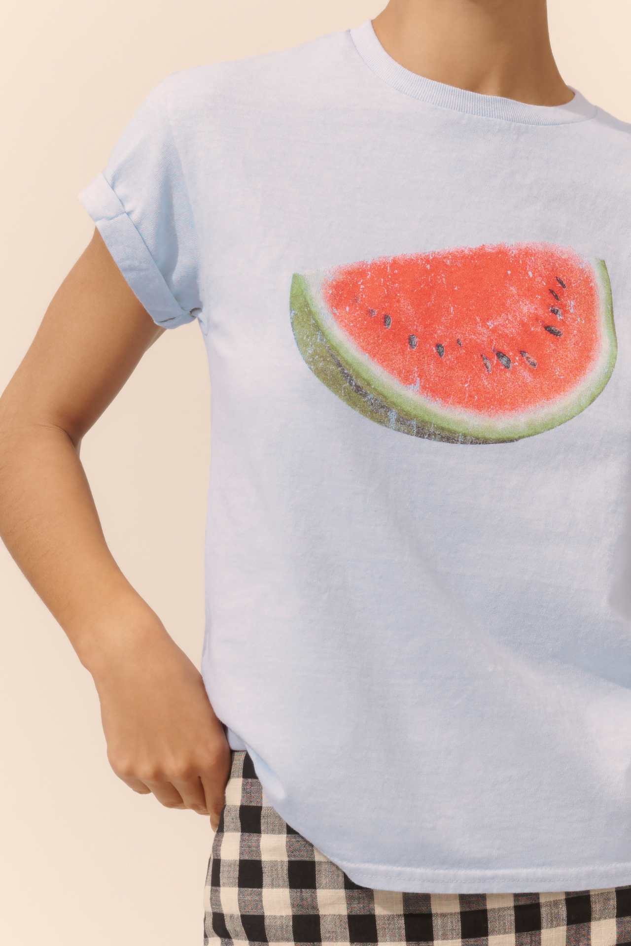 By Anthropologie Watermelon Graphic Tee