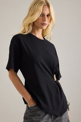 By Anthropologie Waisted Hardware T-Shirt