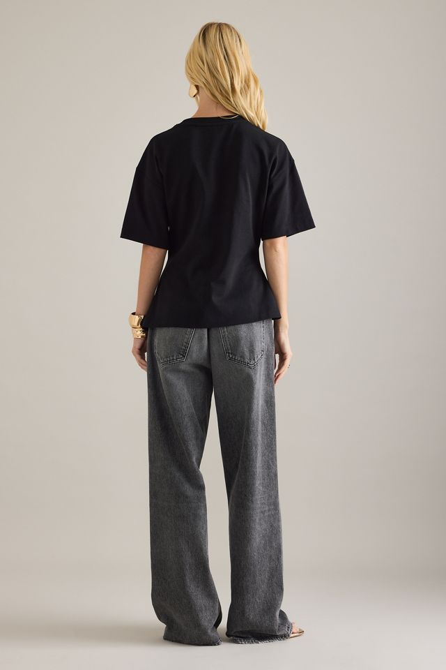 By Anthropologie Waisted Hardware T-Shirt #1