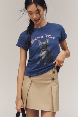 Kenzie Parrott for Anthropologie Alligator Graphic Tee