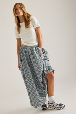 By Anthropologie Double Layer Short-Sleeve T-Shirt