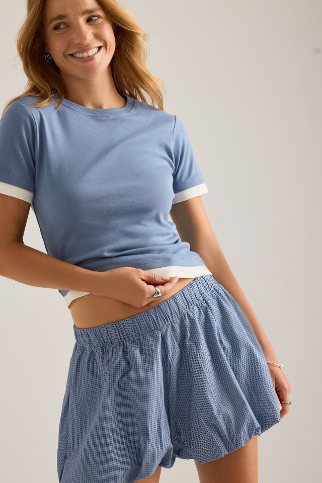 T-shirt à manches courtes double épaisseur By Anthropologie #4