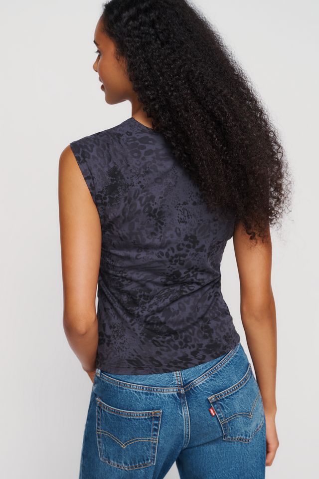 Pilcro Seamed Asymmetrical Top #3