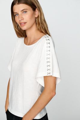 Pilcro 100% Cotton Hardware Tee