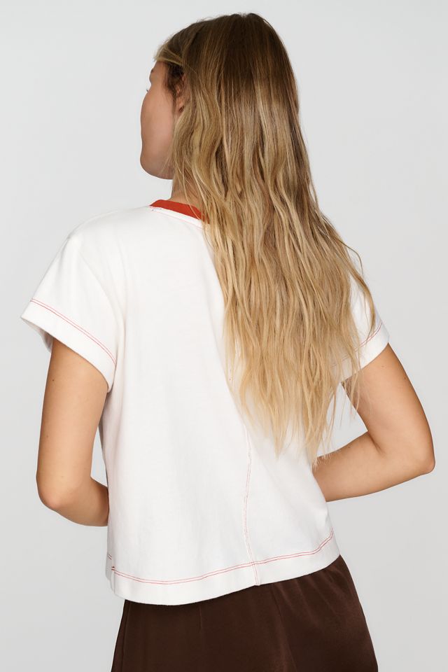 Pilcro Billie 100% Cotton Graphic Holiday Tee #2
