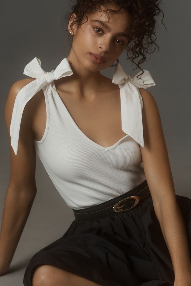 The Rafaela Bow-Tie Tank by Maeve #5