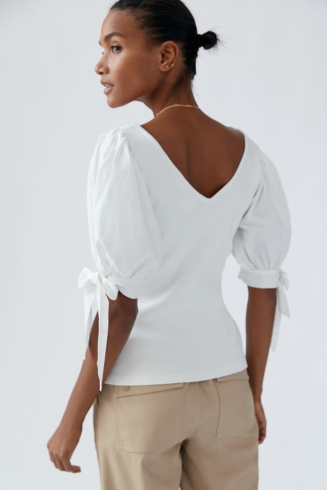 Maeve Puff-Sleeved Top #2