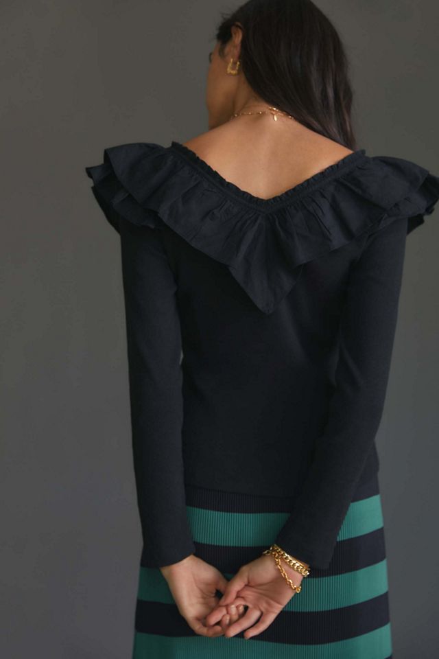 Maeve Ruffled Top #1