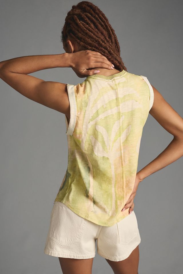 Pilcro Roll-Sleeve Tank #1