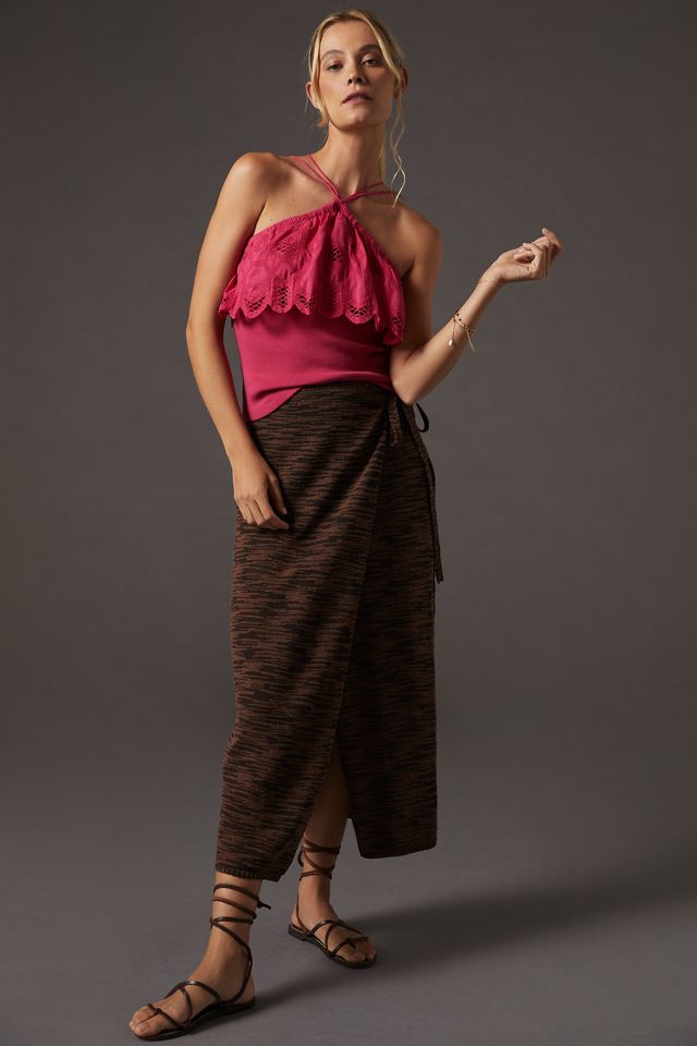 Ruffled Halter Tank #4
