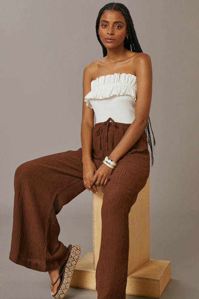 By Anthropologie Cotton Tube Top