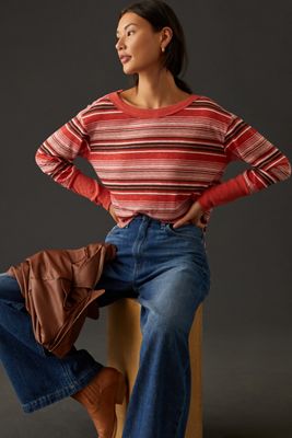 Pilcro Boxy Heritage Pullover