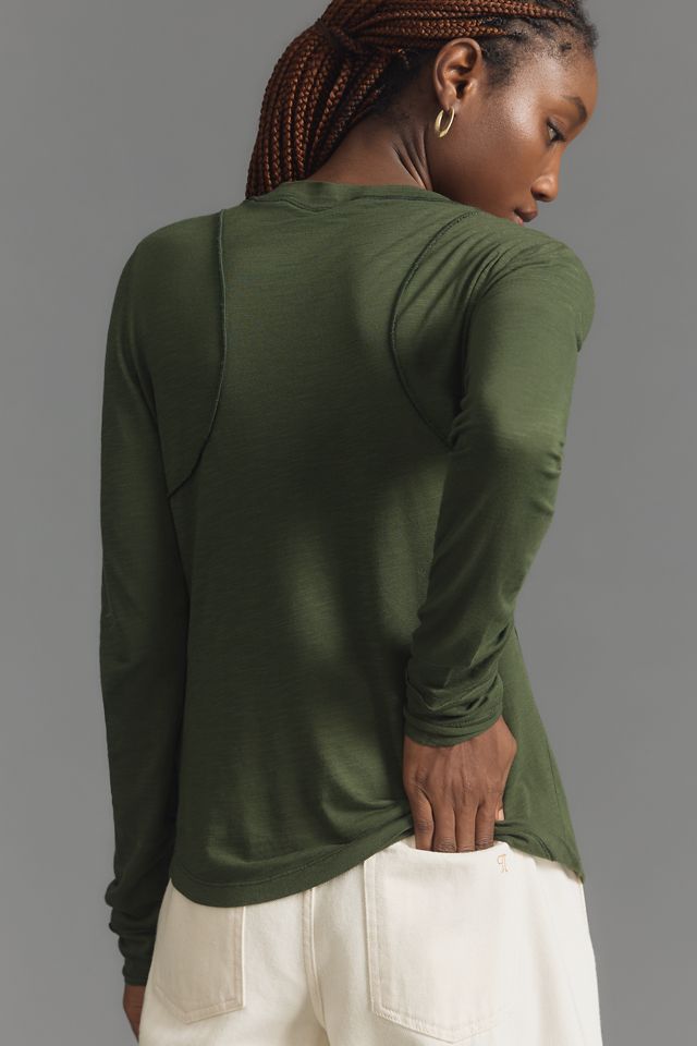 Pilcro Reconstructed Racer Tee #1