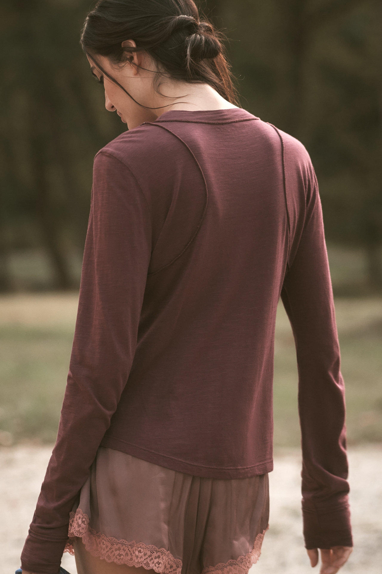 Pilcro Reconstructed Racer Tee