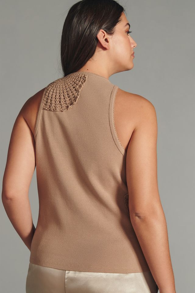 By Anthropologie Crochet Tank #5