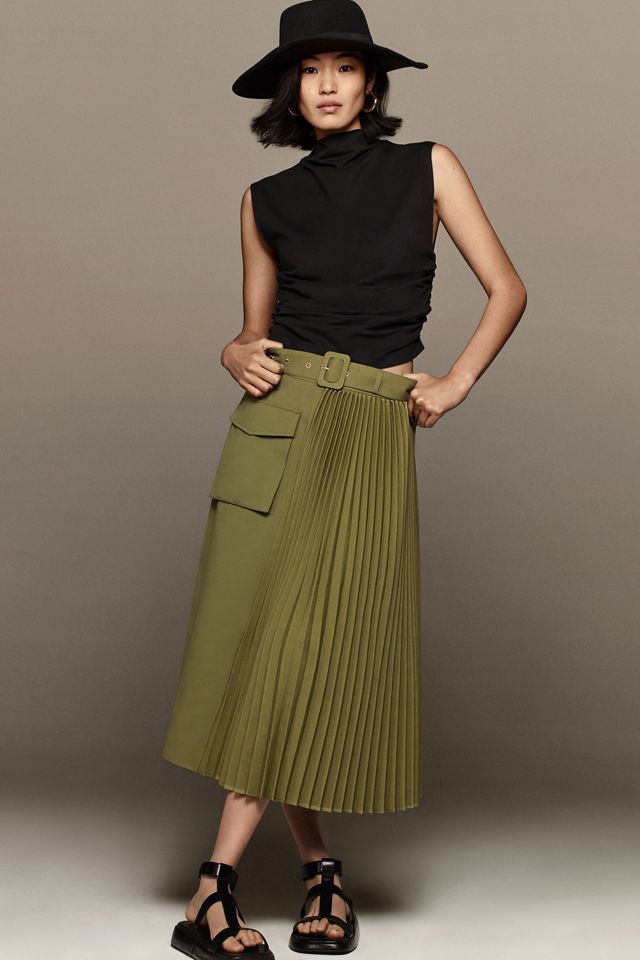 Maeve Mock-Neck Muscle Tank #10