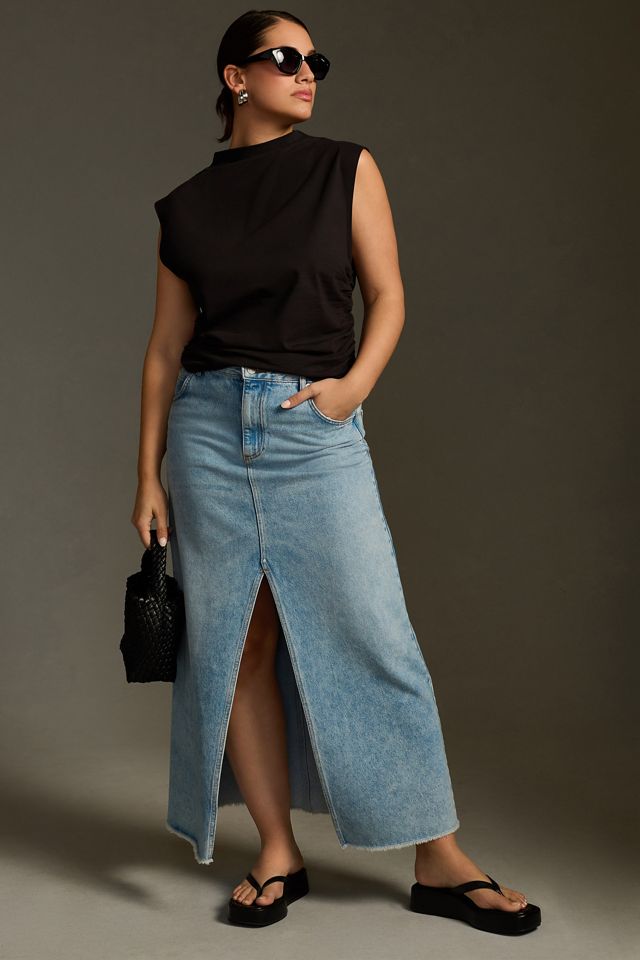 Maeve Mock-Neck Muscle Tank #9