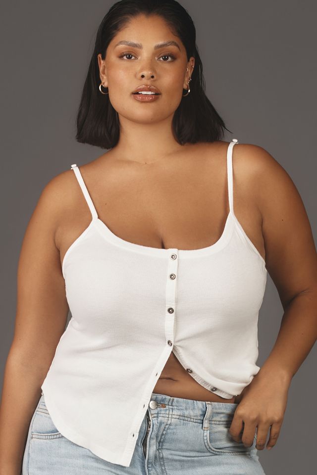 Pilcro Button-Front Cami #4