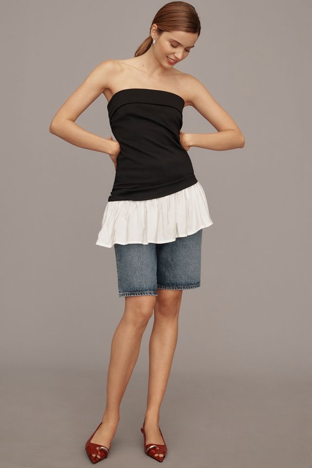 Maeve Asymmetrical Tube Top #3
