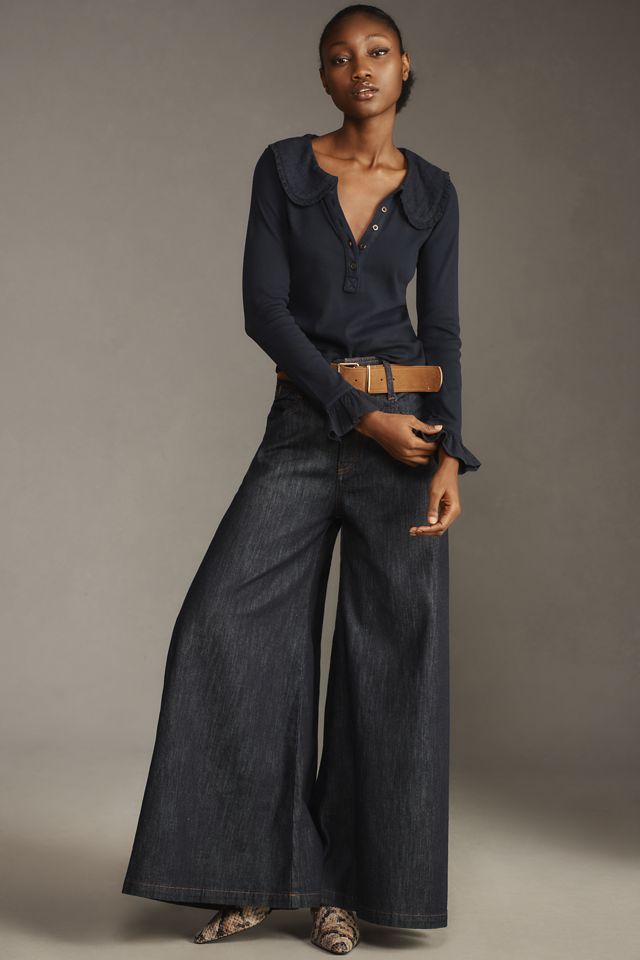 La Blusa Keira con Cuello y Botones Frontales de Pilcro: Edición de Manga Larga #2