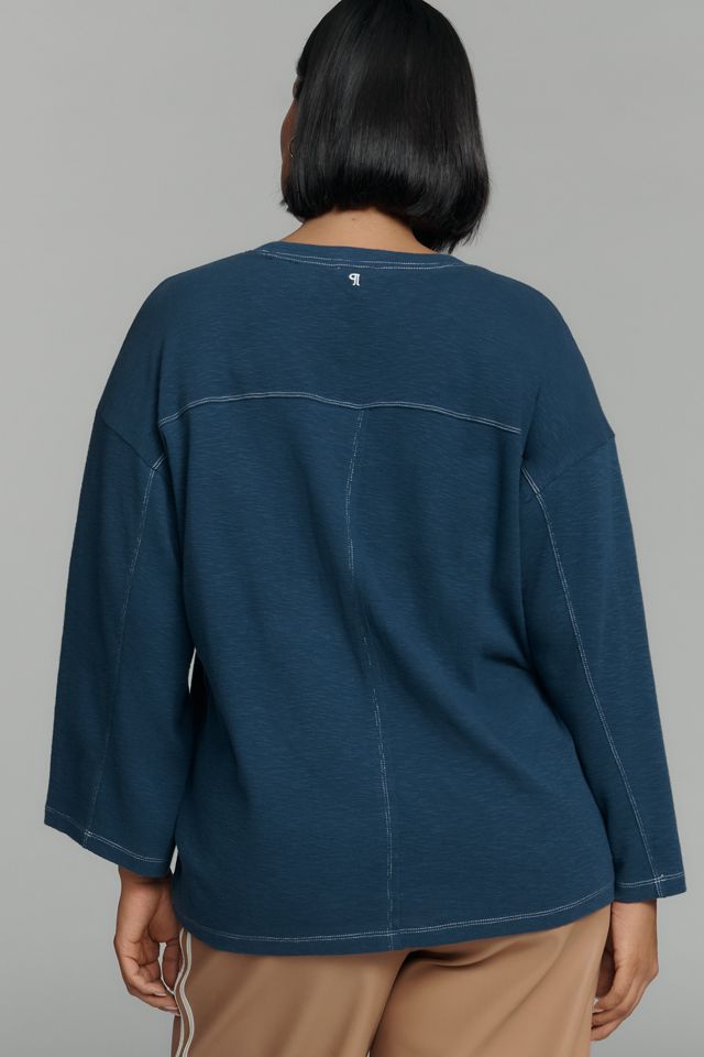 Pilcro 3/4 Sleeve Varsity Tee #5