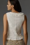 Pilcro Eyelet Ruffle Tank