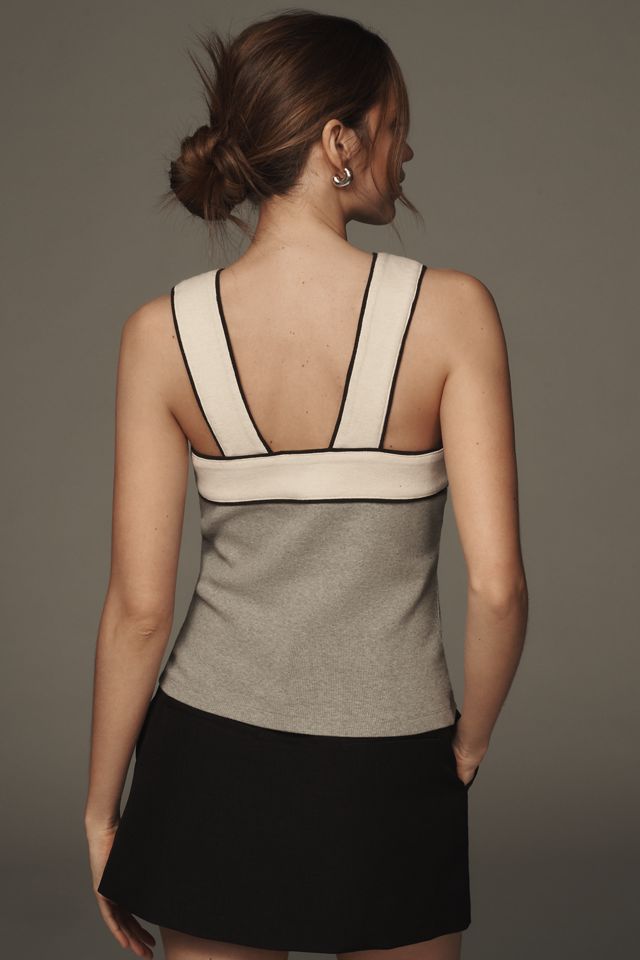 Débardeur à col halter sans manches Maeve #1